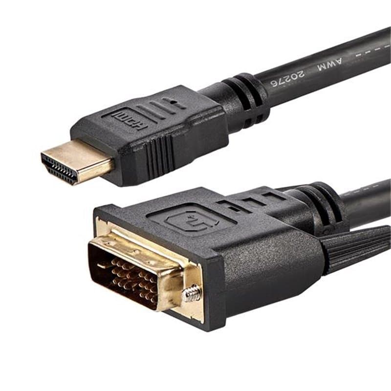Startech.com Câble HDMI® vers DVI-D de 1,8m - Mâle / Mâle - Noir