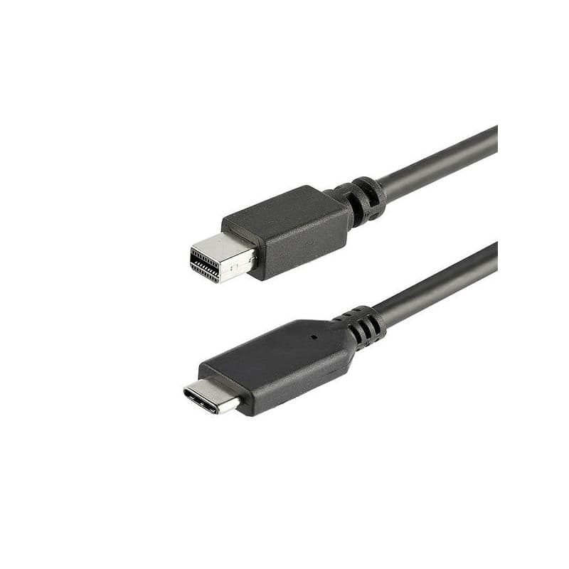 Startech.com Câble adaptateur USB-C vers Mini DisplayPort 4K 60 Hz de 1 m en noir
