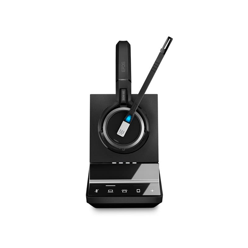 Epos IMPACT SDW 5065 - EU/UK/AUS Casque Sans fil Arceau Bureau/Centre d'appels Noir