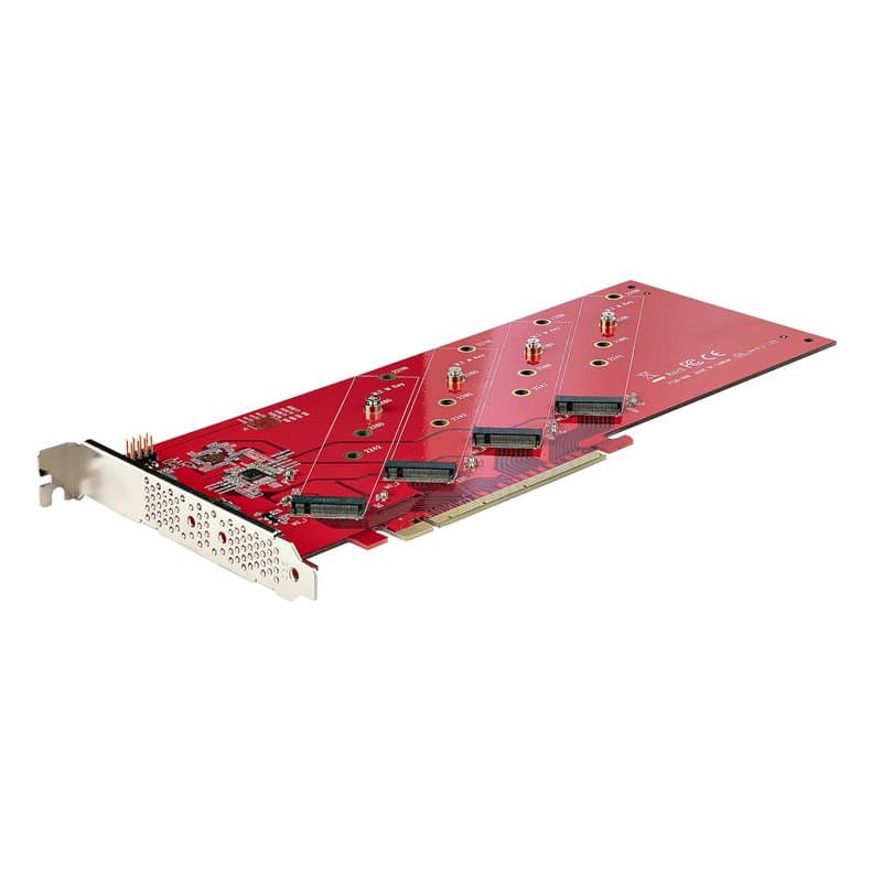 Startech.com QUAD-M2-PCIE-CARD-B carte et adaptateur d'interfaces Interne M.2