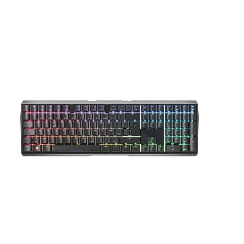 Cherry MX 3.0S Wireless RGB clavier RF sans fil + Bluetooth Azerty Français Noir