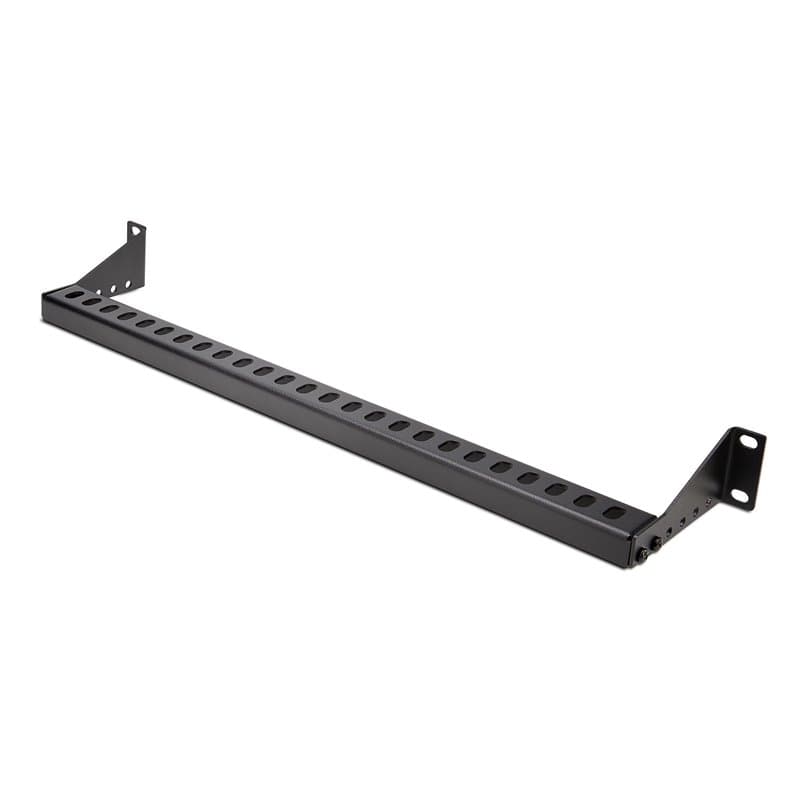 StarTech.com Guide-Câbles Montable en Rack 1U avec Profondeur Réglable, Support de Câbles pour Racks/Armoires 19", Barre de Fixa
