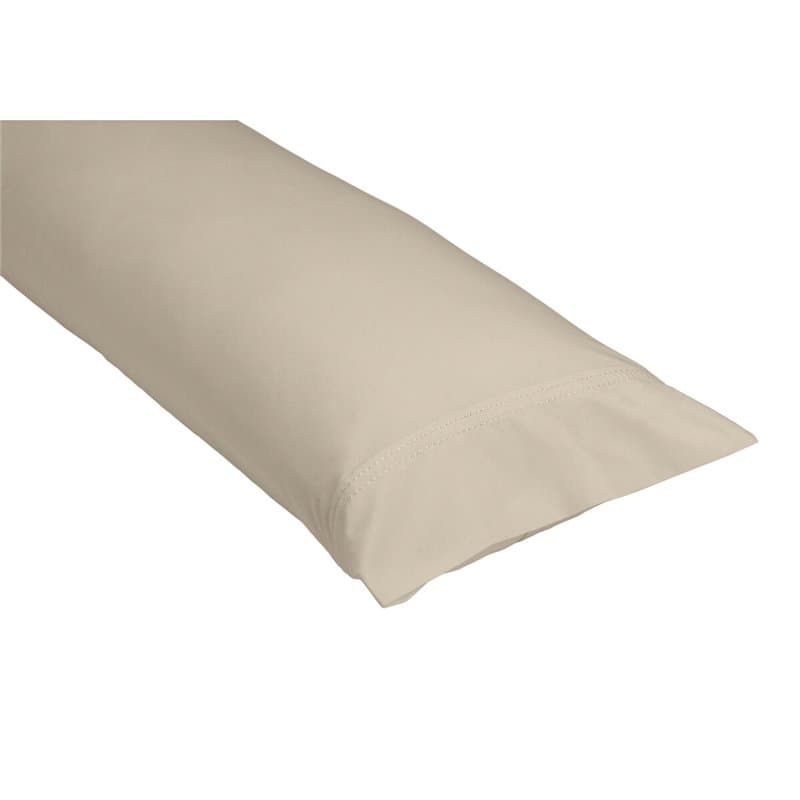 Taie d'oreiller Alexandra House Living QUTUN Taupe 45 x 170 cm