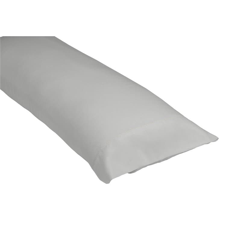 Taie d'oreiller Alexandra House Living QUTUN Gris perlé 45 x 155 cm