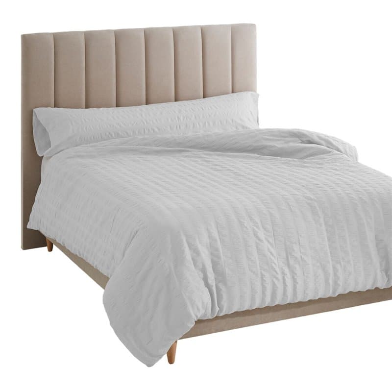 Parure de couette Alexandra House Living Amán Blanc Lit 2 persones 2 Pièces