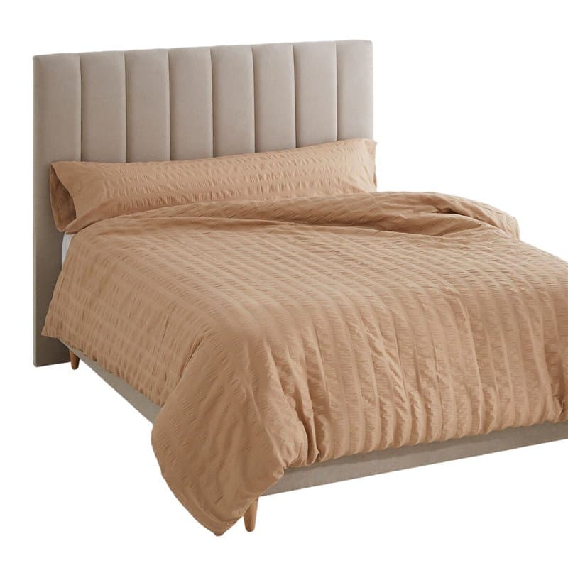 Parure de couette Alexandra House Living Amán Marron Clair Gran lit 2 persones 2 Pièces