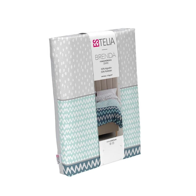 Parure de couette Alexandra House Living Brenda Multicouleur Gran lit 2 persones 3 Pièces