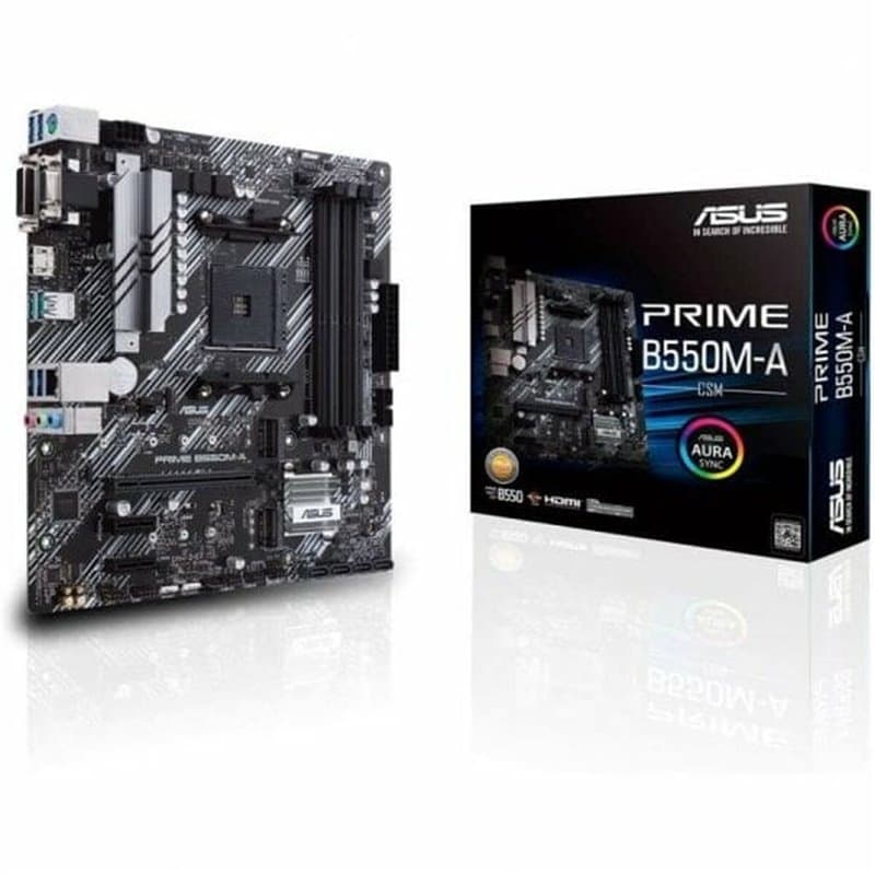 Asus Prime B550M-A/CSM AMD B550 Emplacement AM4 micro ATX