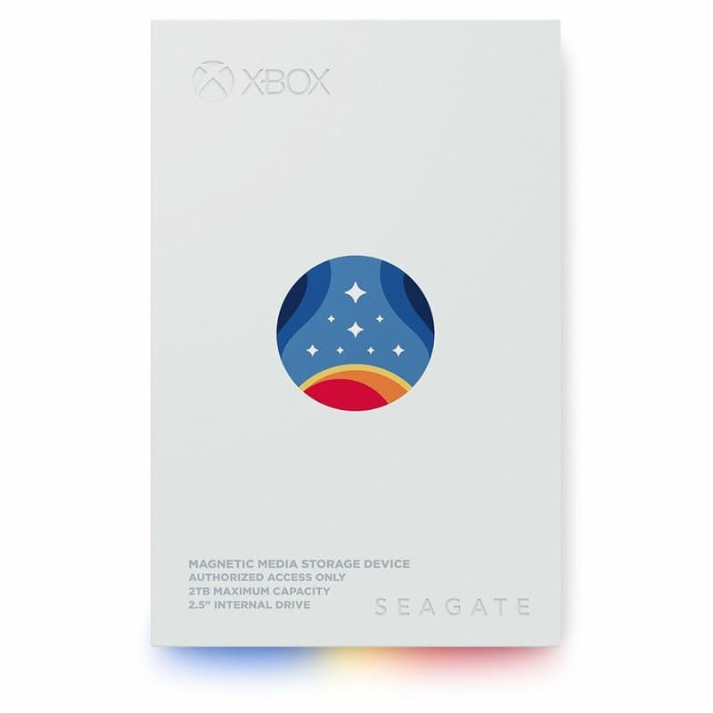 Seagate Game Drive Starfield Special Edition disque dur externe 5 To Blanc