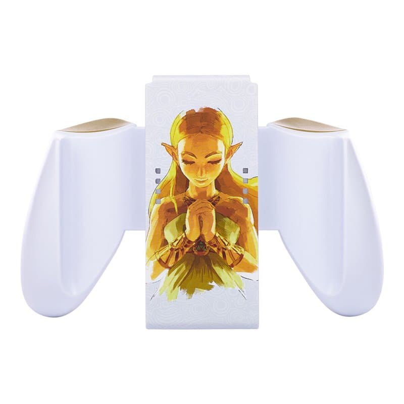 Contrôle des jeux Powera NSAC0059-01 Nintendo Switch Blanc/Or
