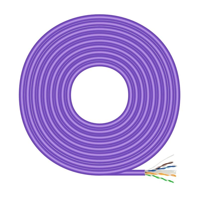 Aisens A135-0749 câble de réseau Violet 500 m Cat6 U/UTP (UTP)