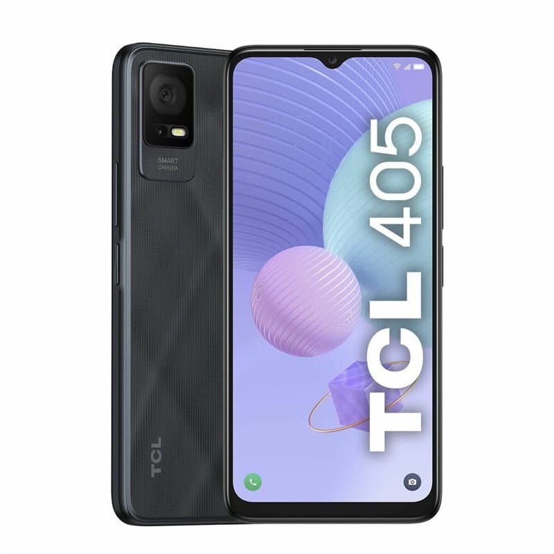 TCL 405 16,8 cm (6.6") Double SIM Android 12 Go Edition 4G USB Type-C 2 Go 32 Go 5000 mAh Gris"