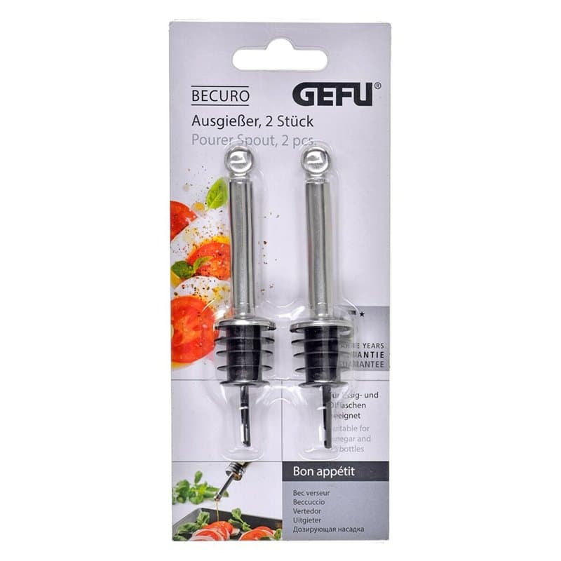 Doseur Gefu G-12480 Noir Argenté Acier inoxydable 2,5 x 10 x 2,5 cm