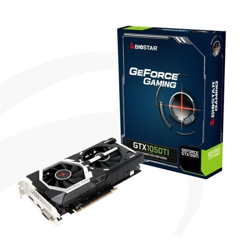 Carte Graphique Biostar VN1055XF41 Nvidia GeForce GTX 1050 Ti 4 GB GDDR5