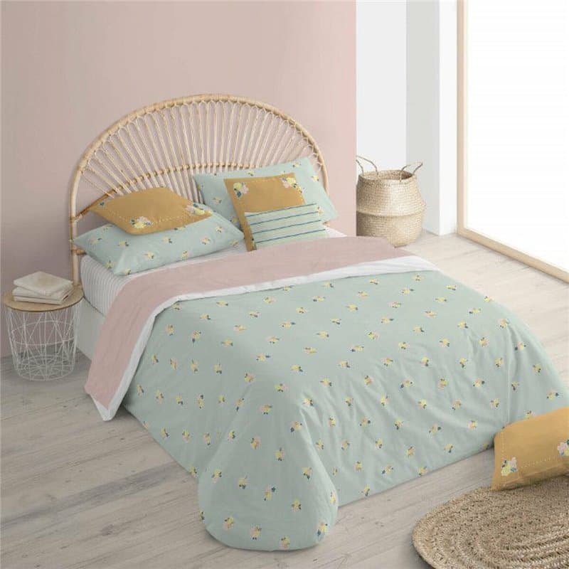 Housse de Couette Decolores Pretoria Multicouleur 175 Fils 200 x 200 cm