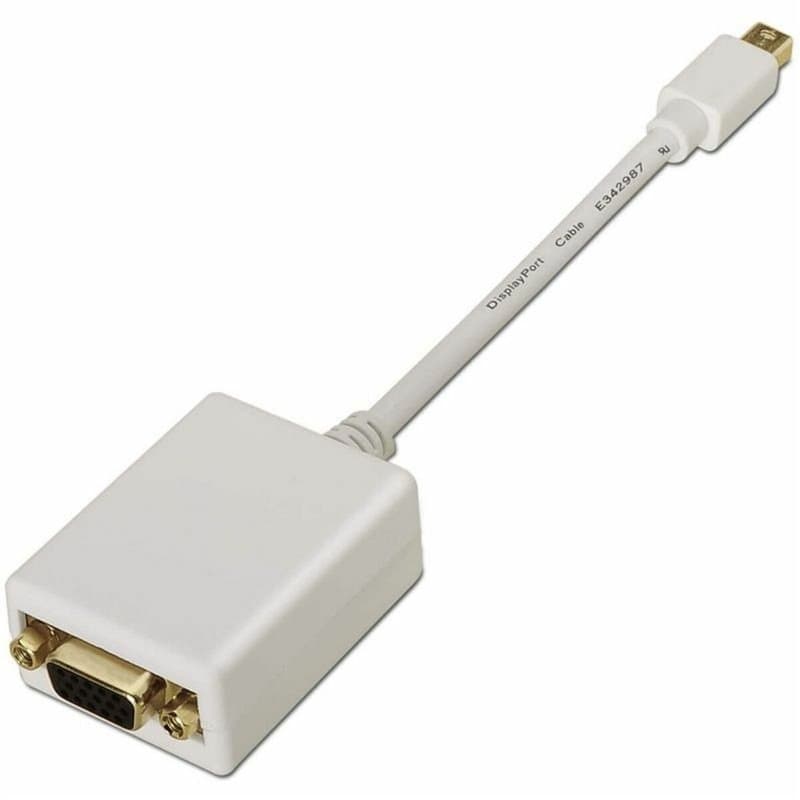 Aisens A125-0136 câble vidéo et adaptateur 0,15 m Mini DisplayPort VGA Blanc