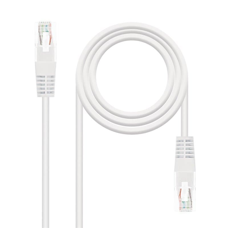 NanoCâble 10.20.0403-W câble de réseau Blanc 3 m Cat6 U/UTP (UTP)