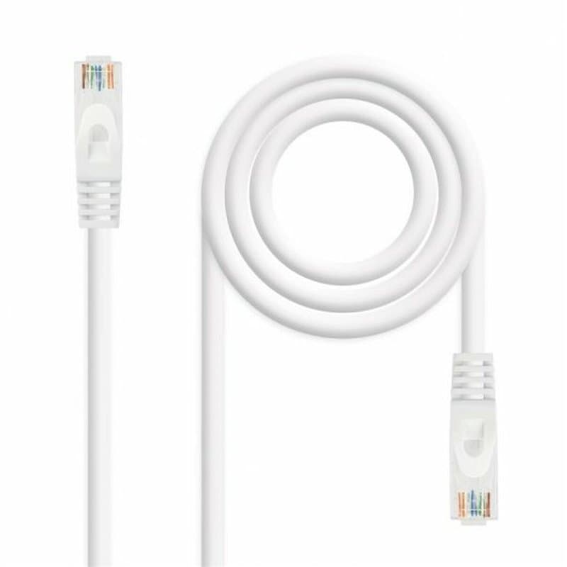 NanoCâble 10.20.1802-W câble de réseau Blanc 2 m Cat6a U/UTP (UTP)