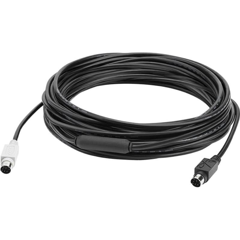 Logitech GROUP 10m Extender Câble câble PS/2 6-p Mini-DIN Noir