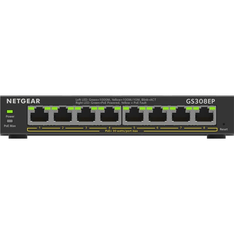 Switch Netgear GS308EP-100PES