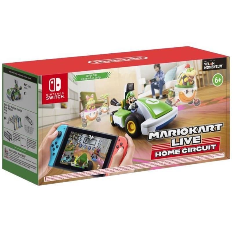 Nintendo Mario Kart Live: Home Circuit Luigi Set modèle radiocommandé Voiture Moteur électrique