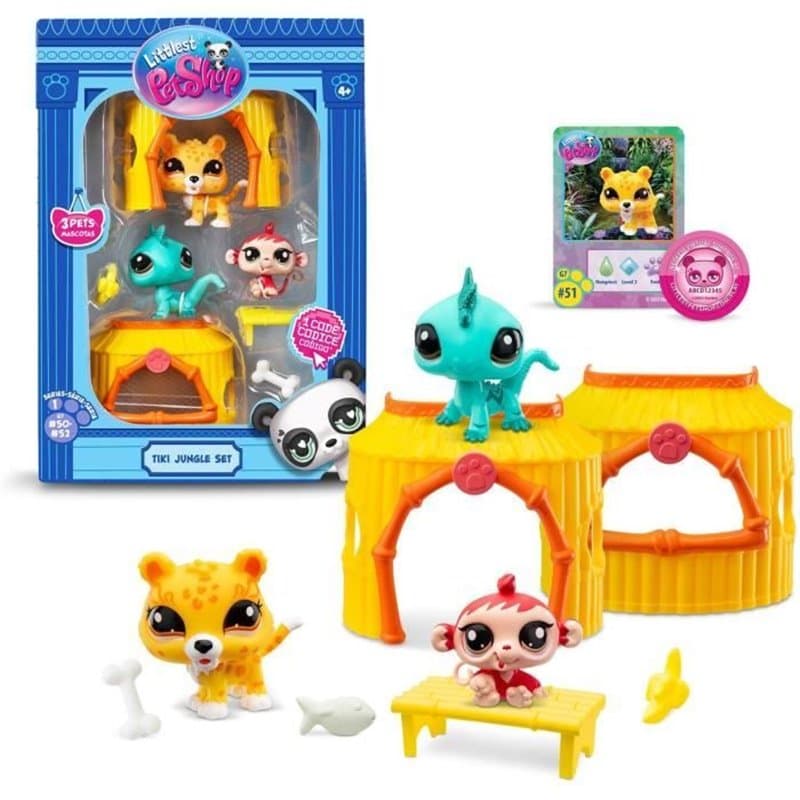 Playset Bandai Littlest pet Shop Tiki Jungle