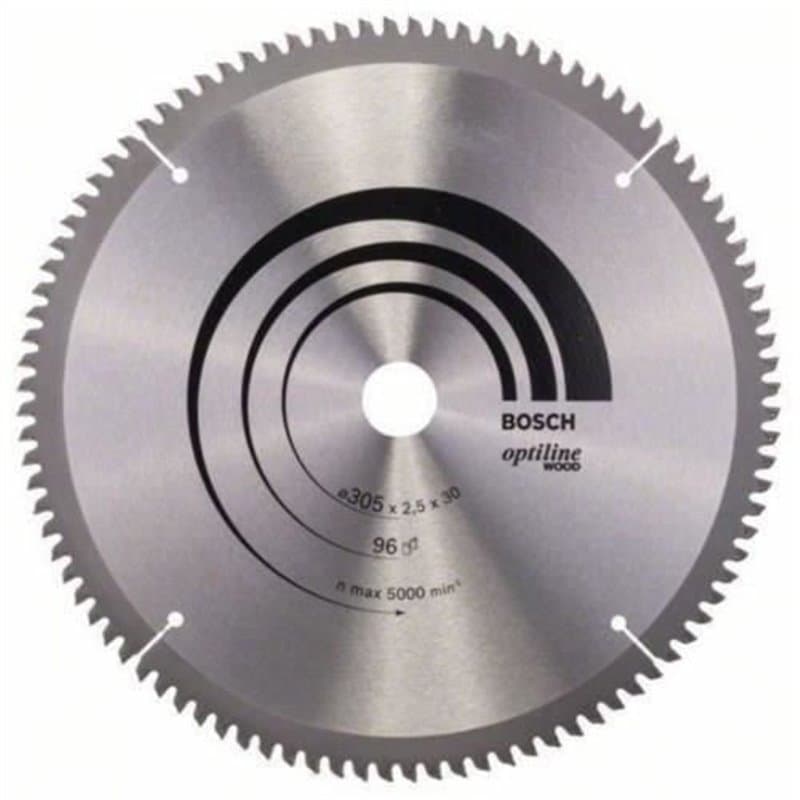 Bosch Lames de scies circulaires Optiline Wood