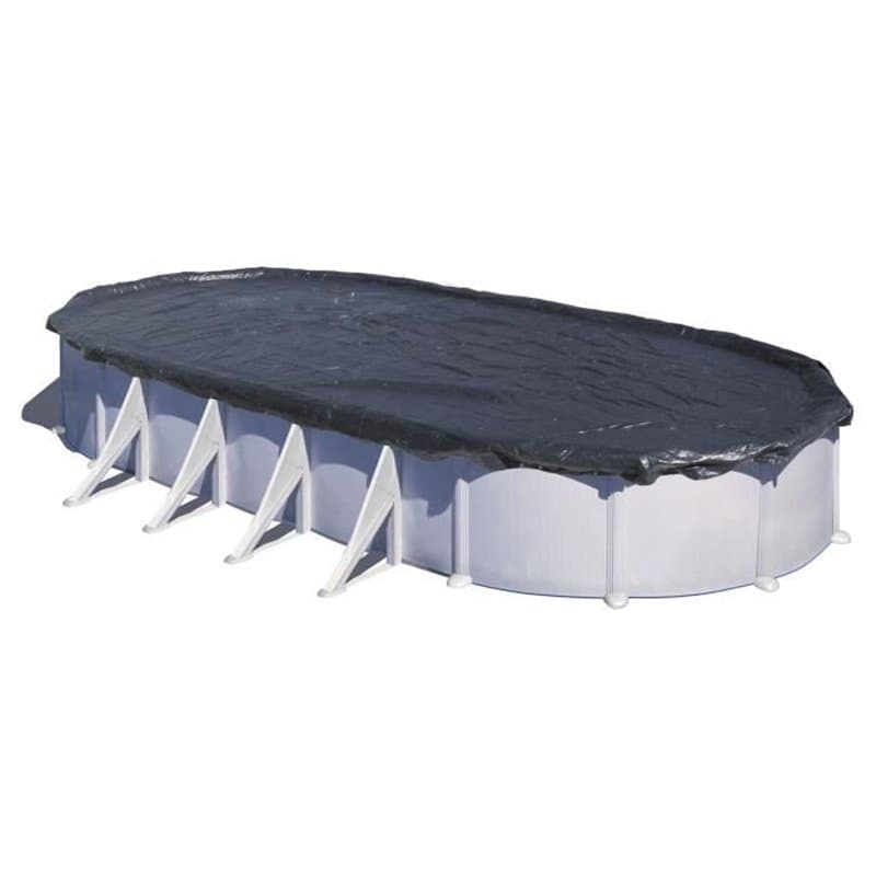Bâches de piscine Gre CIPROV731 Bleu Noir