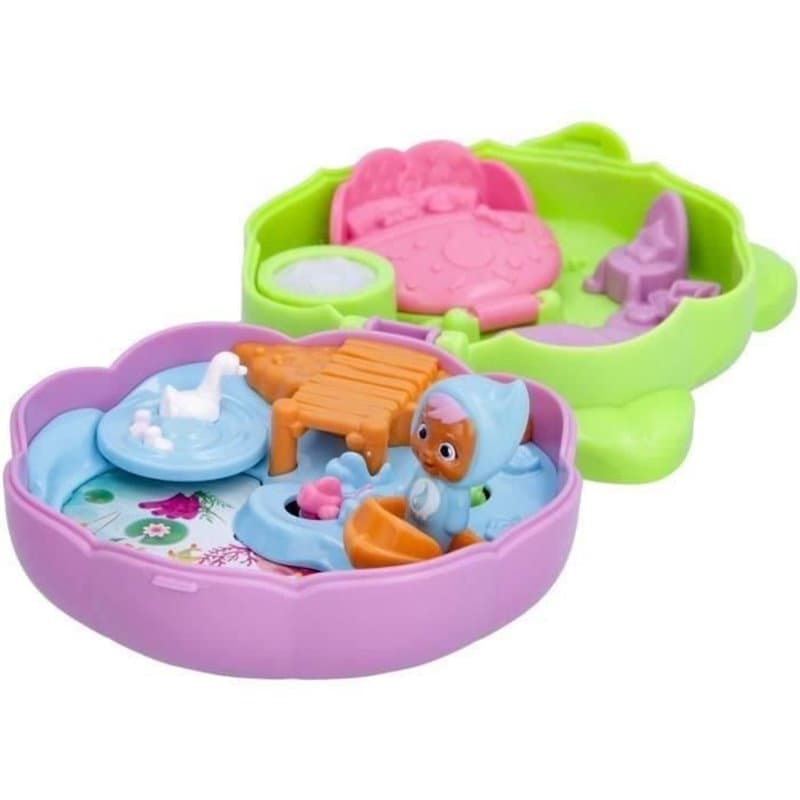 Playset IMC Toys Cry Babies Little Changers Aqua Minnie Mouse 25 Pièces