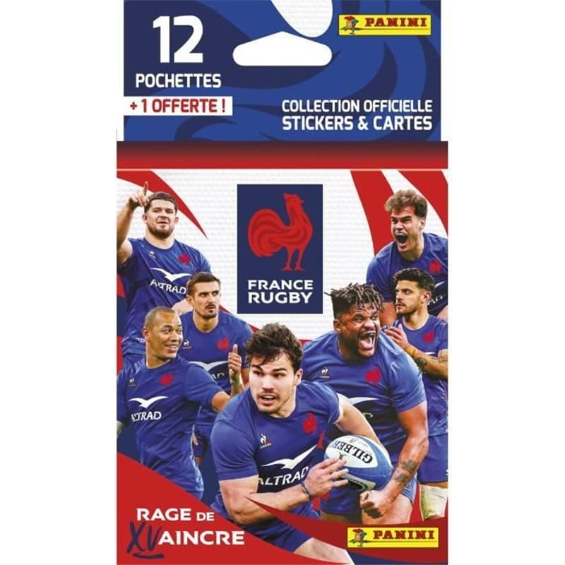 Pack d'images Panini France Rugby 12 Enveloppes