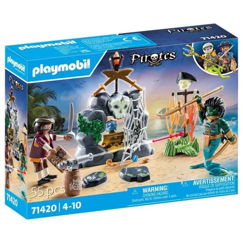Playset Playmobil 71420 Pirates 55 Pièces