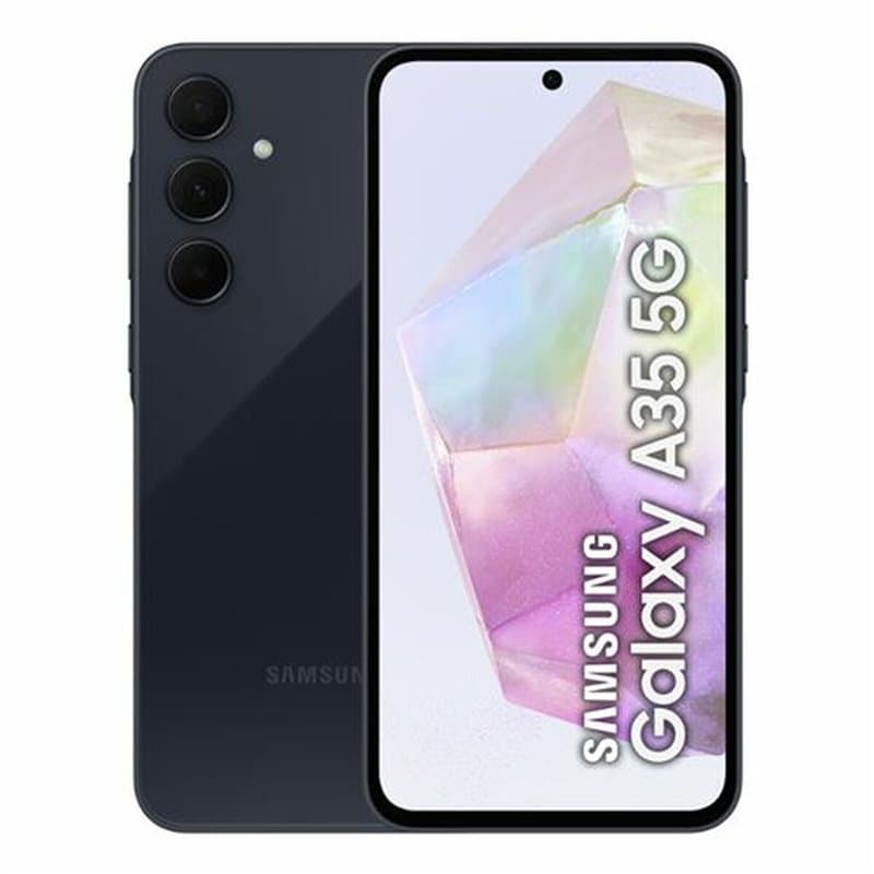 Samsung Galaxy A35 5G 16,8 cm (6.6") Double SIM hybride Android 14 USB Type-C 8 Go 256 Go 5000 mAh Marine"