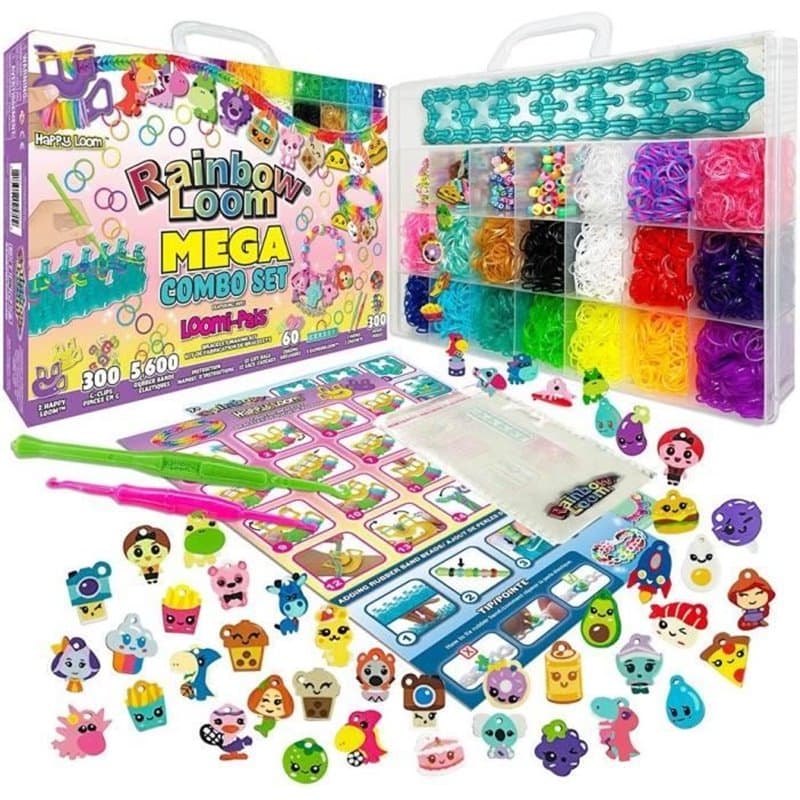Kit de création de bracelets et colliers Bandai Rainbow Moon Mega Combo set Plastique