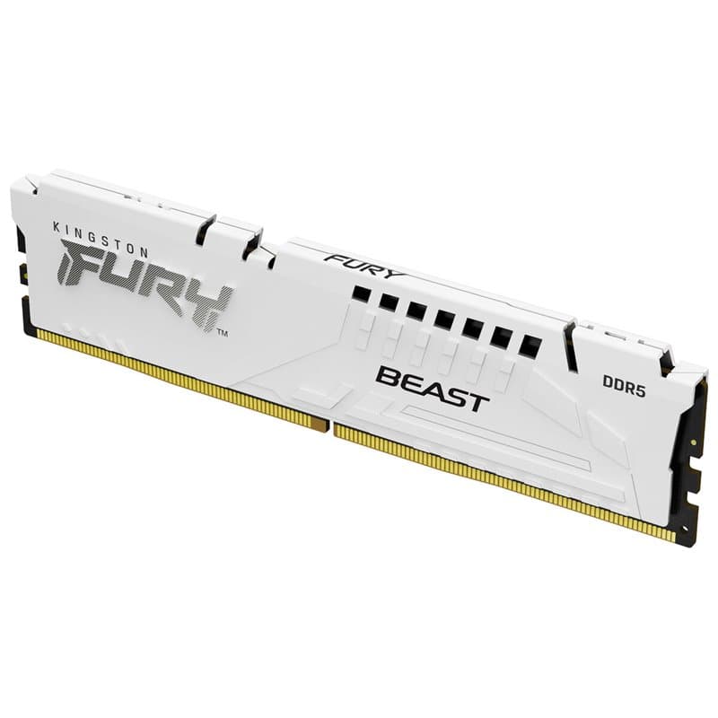 Kingston Technology FURY Beast 16 Go 6000 MT/s DDR5 CL30 DIMM White EXPO