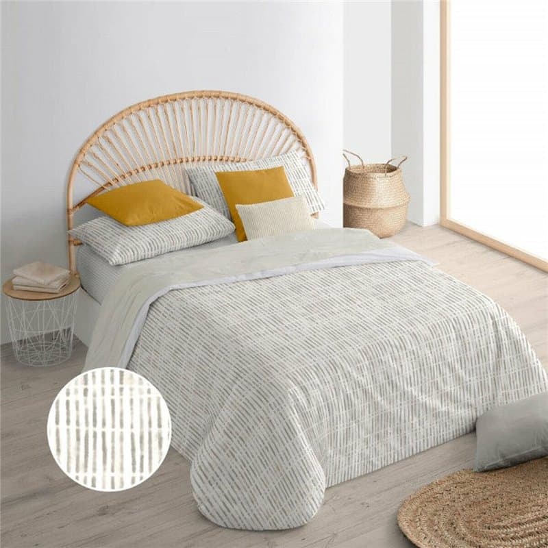 Housse de Couette Decolores Wellington Multicouleur 175 Fils 155 x 220 cm