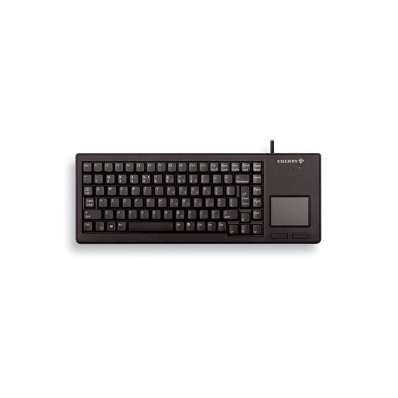 Cherry XS Touchpad clavier USB Qwerty Anglais américain Noir