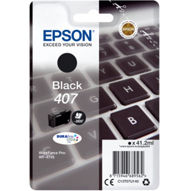 Epson WF-4745 cartouche d'encre 1 pièce(s) Compatible Rendement élevé (XL) Noir