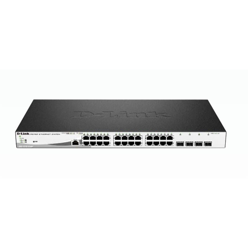 Switch D-Link Smart Plus Noir/Gris