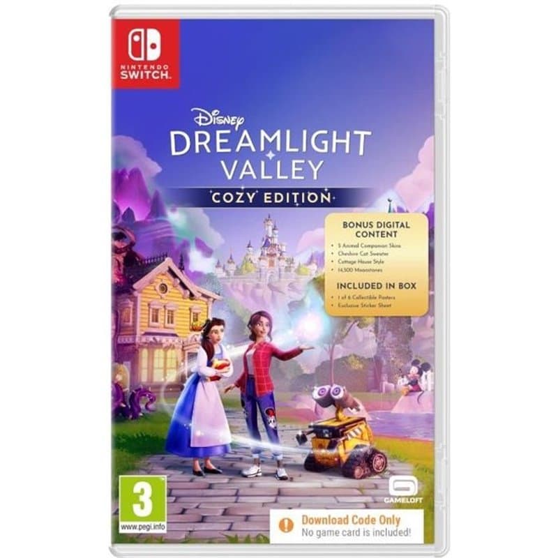 Jeu vidéo pour Switch Disney Dreamlight Valley - Cozy Edition (FR) Code de téléchargement