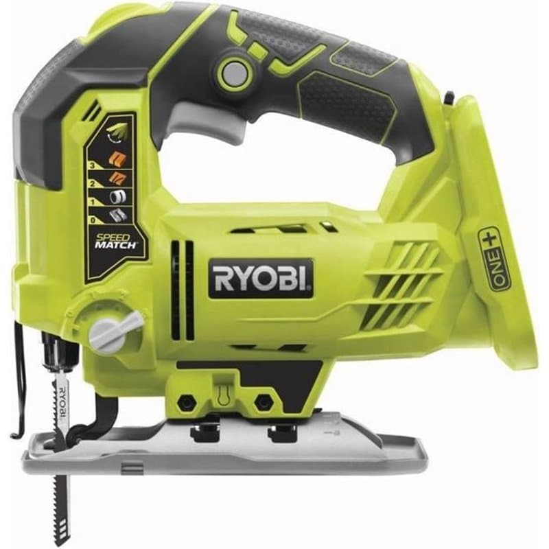 Scie sauteuse pendulaire Ryobi R18JS-0 18V - 4 positions - LED - Changement de lame sans outil