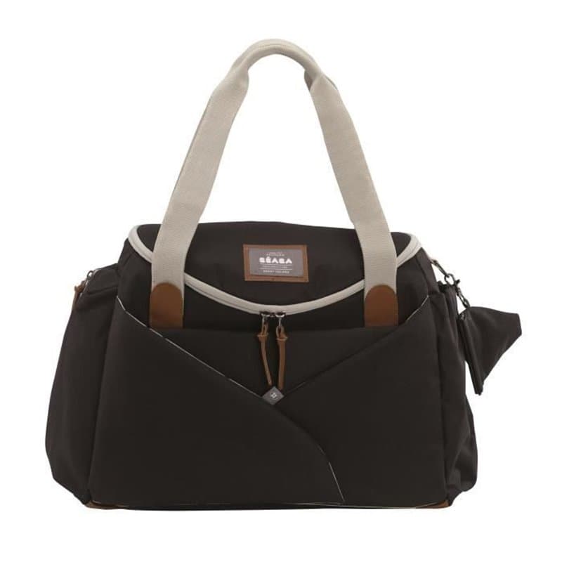 Sac a langer - Beaba - Sydney II - Modulable - Grande contenance - Noir