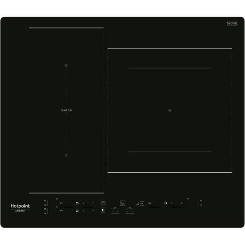 Hotpoint HB 2760B NE plaque Noir Intégré 59 cm Plaque avec zone à induction 3 zone(s)