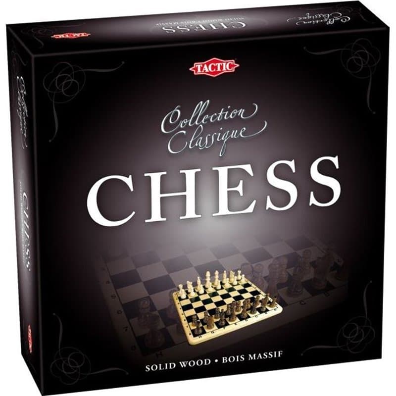 Tactic Coffret Echecs en bois