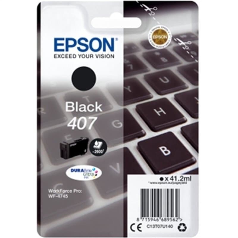 Epson WF-4745 cartouche d'encre 1 pièce(s) Compatible Rendement élevé (XL) Noir