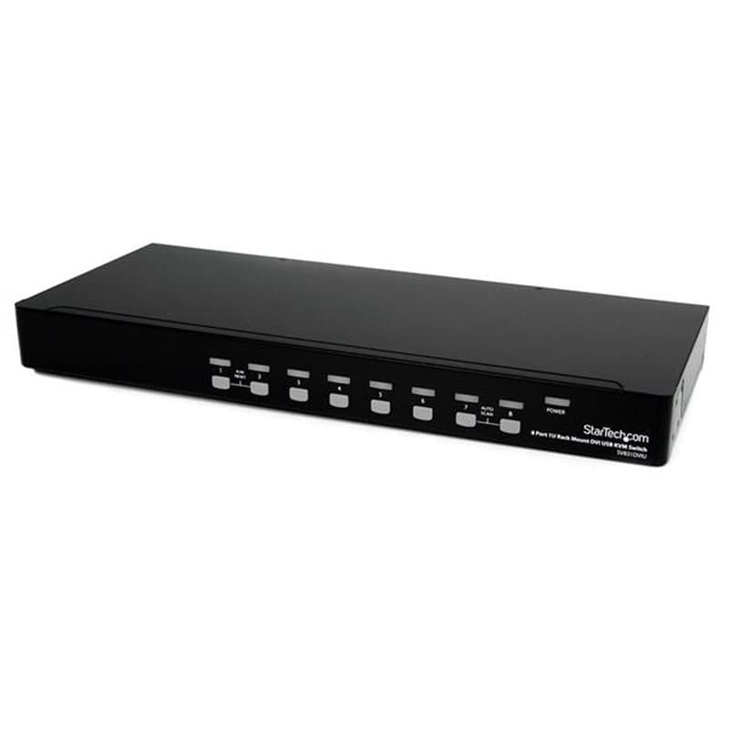 Startech.com Commutateur KVM USB DVI 8 ports à montage en rack 1U