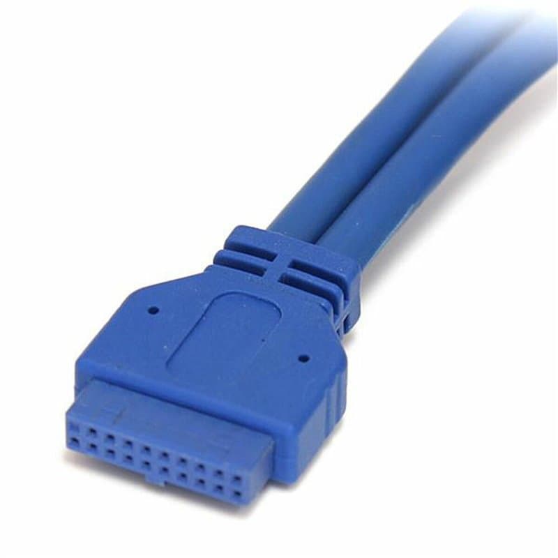 Startech.com Câble USB 3.0 2 ports monté sur panneau Câble USB A vers adaptateur carte mère F/F