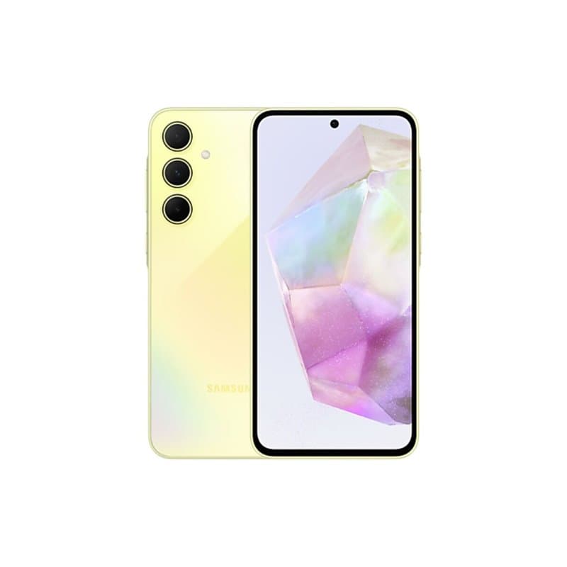 Samsung Galaxy A35 5G 16,8 cm (6.6") Double SIM hybride Android 14 USB Type-C 6 Go 128 Go 5000 mAh Jaune"