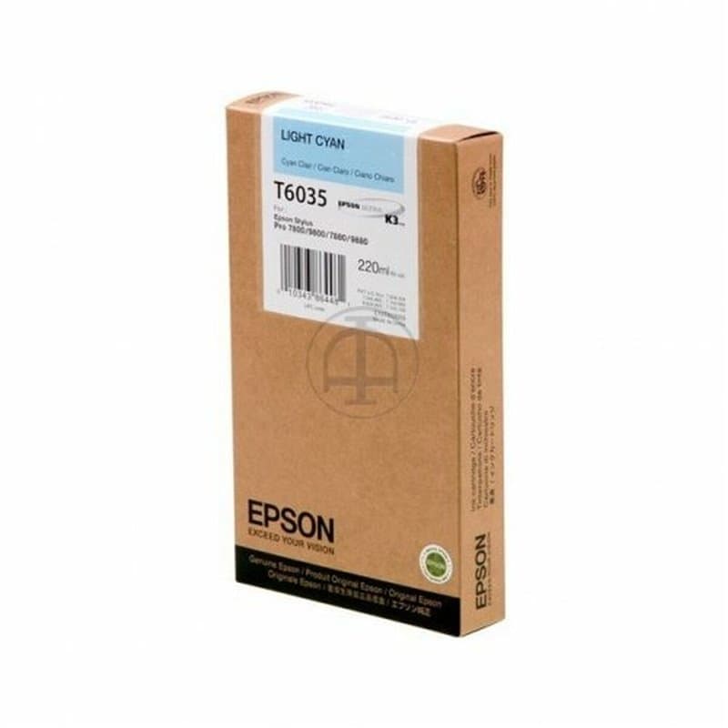 Epson Encre Pigment Cyan Clair SP 7800/7880/9800/9880 (220ml)