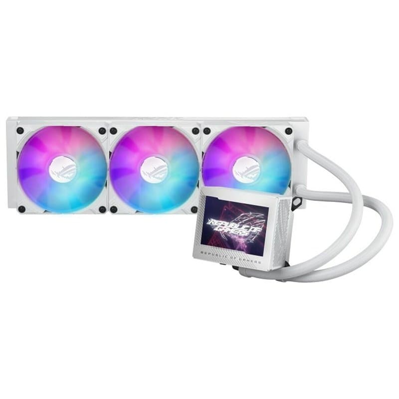Asus ROG RYUJIN III 360 ARGB White Edition Processeur Refroidisseur de liquide tout-en-un 12 cm Blanc 1 pièce(s)