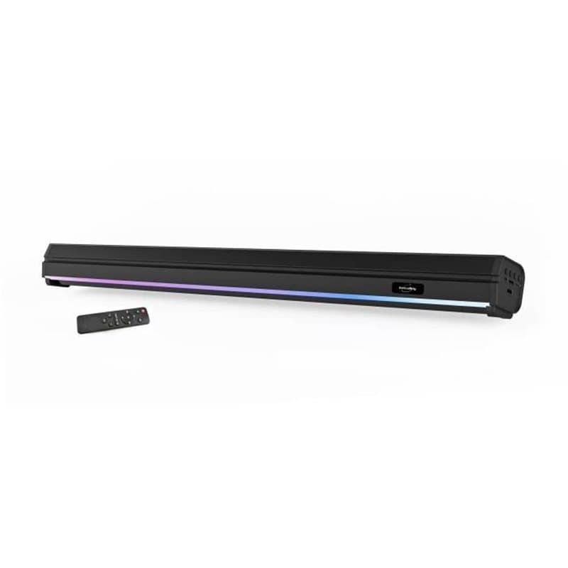 Barre de son lumineuse - Inovalley - BS11 -60W - LED - Bluetooth V5.0 - HDMI - USB 2.0 - micro SD - FM - Batterie 2400mA